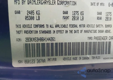 2010 Dodge Charger 3.5L from USA, damaged, VIN 2B3CA2CV4AH280159